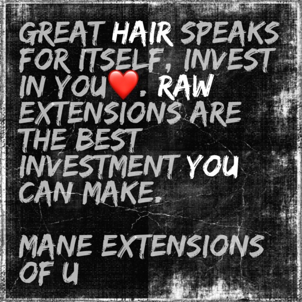Raw Hair Extensions ask for more details